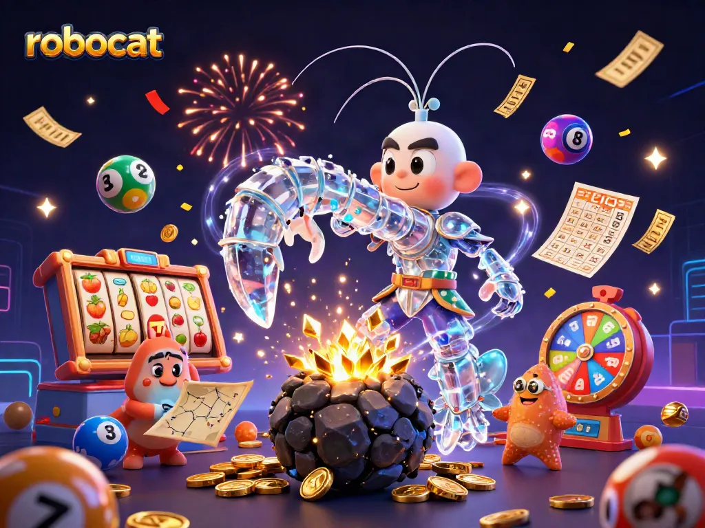 Experience exhilarating gameplay with robocat’s vibrant slots, jackpot reels, and dynamic winning action!